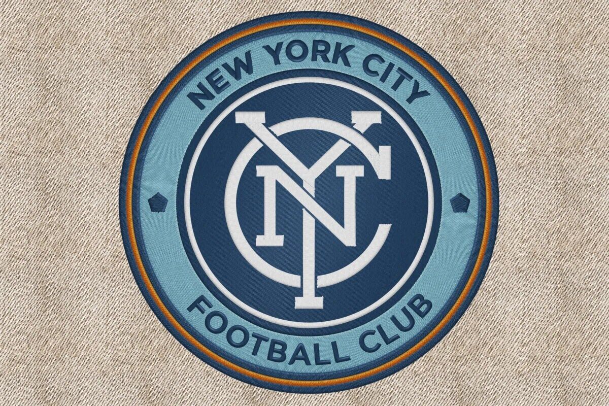 New York City FC embroidery logo