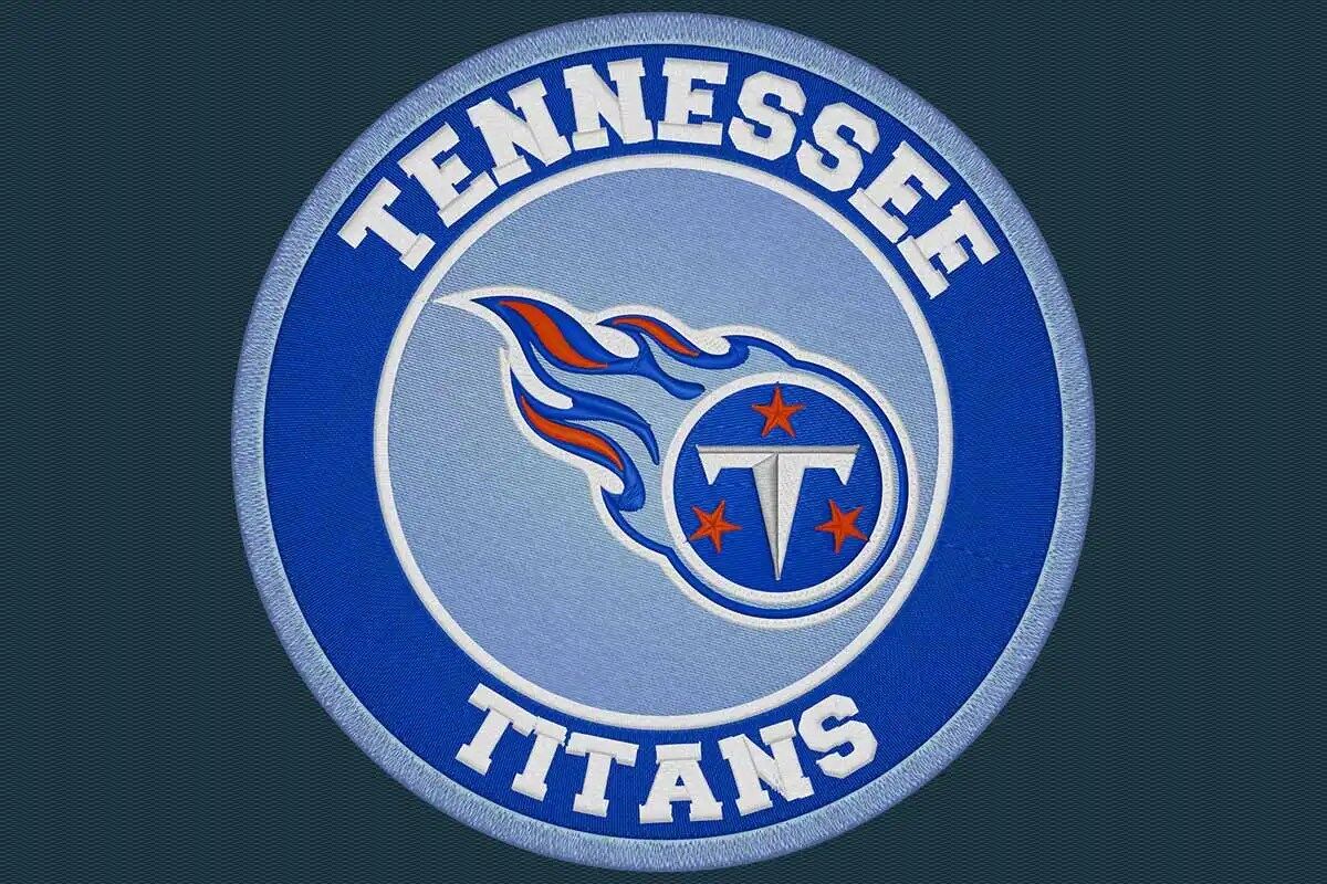 Embroidery Logo Tennessee Titans