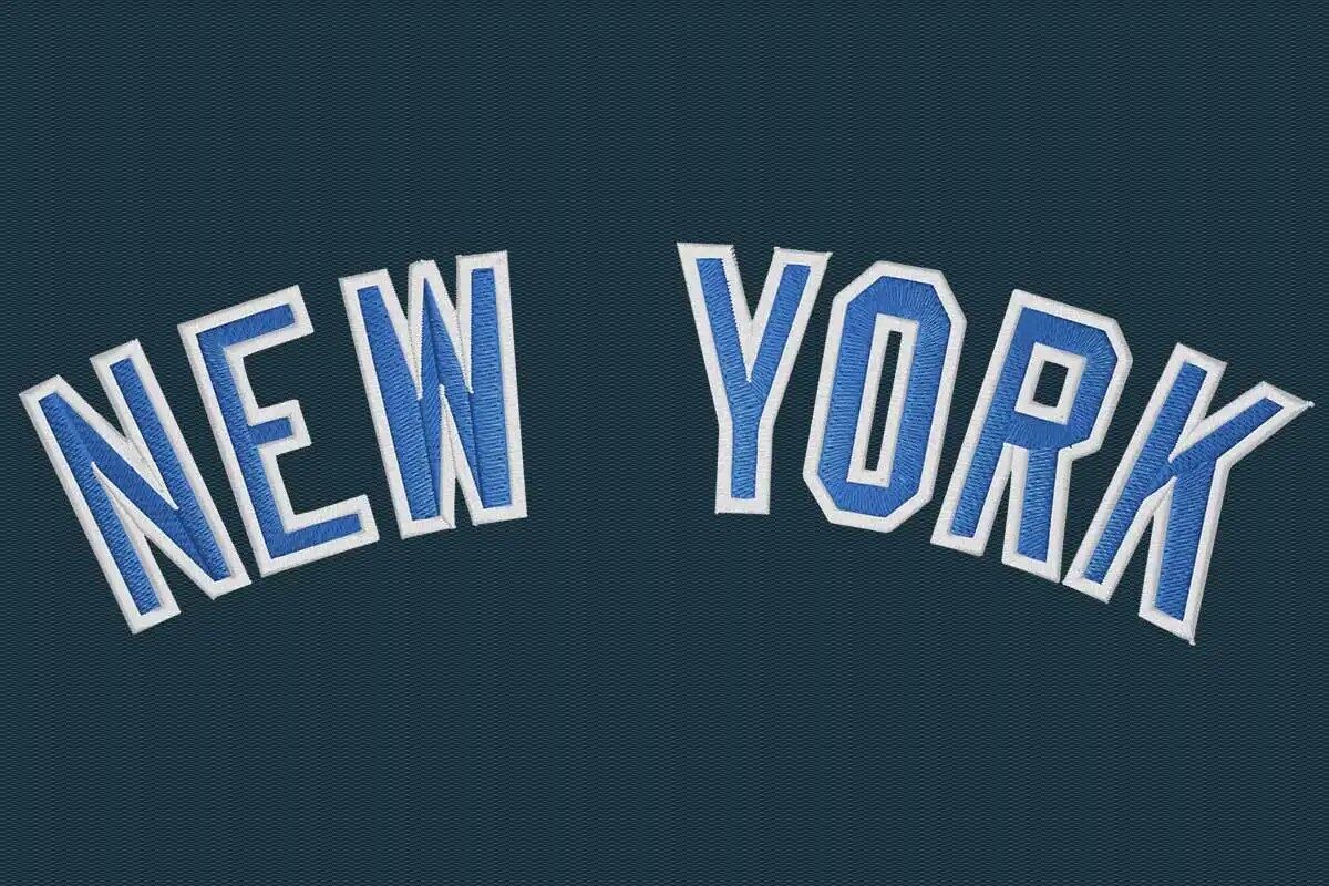 Embroidery Logo New York Yankees