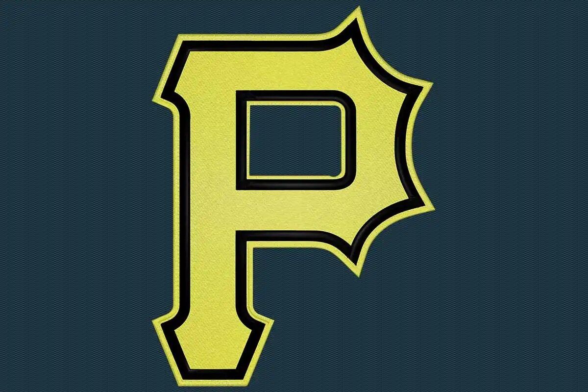 Embroidery Logo Pittsburgh Pirates