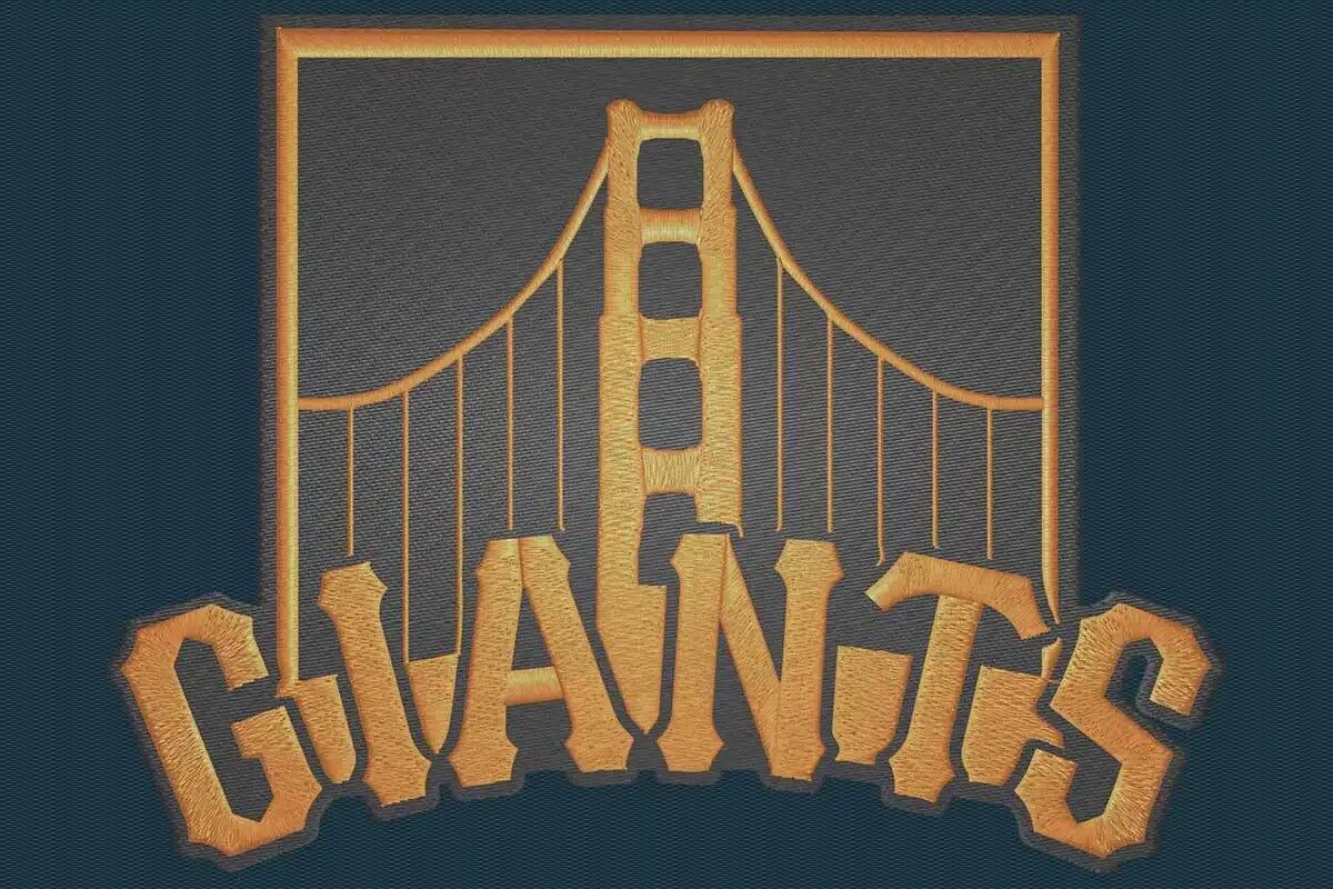 Embroidery Logo Francisco Giants